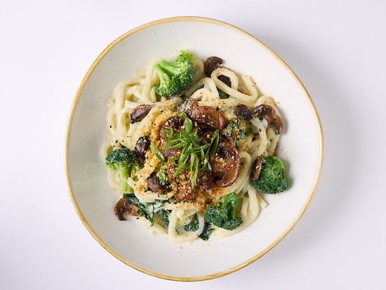 Creamy Mushroom Udon