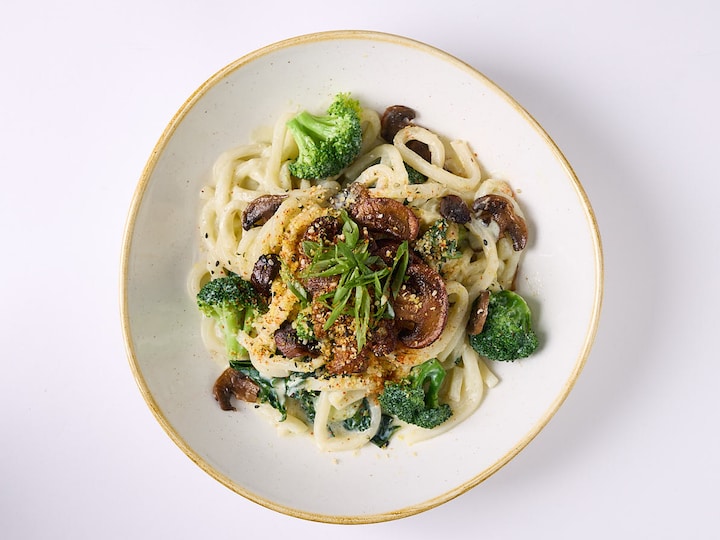 Creamy Mushroom Udon